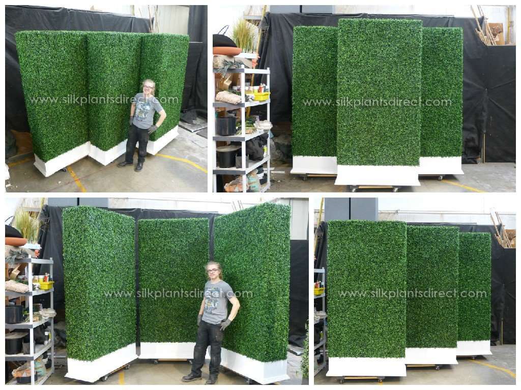 Artificial Boxwood Hedges Silk Boxwood Foliage Faux Boxwood Hedge