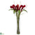 Silk Plants Direct Ginger - Red - Pack of 1