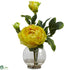 Silk Plants Direct Peony - Yellow - Pack of 1