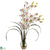 Silk Plants Direct Cymbidium Orchid - White - Pack of 1