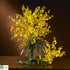 Silk Plants Direct Dancing Lady Silk Orchid Flower - Yellow - Pack of 1