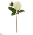 Silk Plants Direct Dahlia Artificial Flower - White - Pack of 6