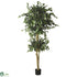 Silk Plants Direct Double Ball Ficus - Green - Pack of 1
