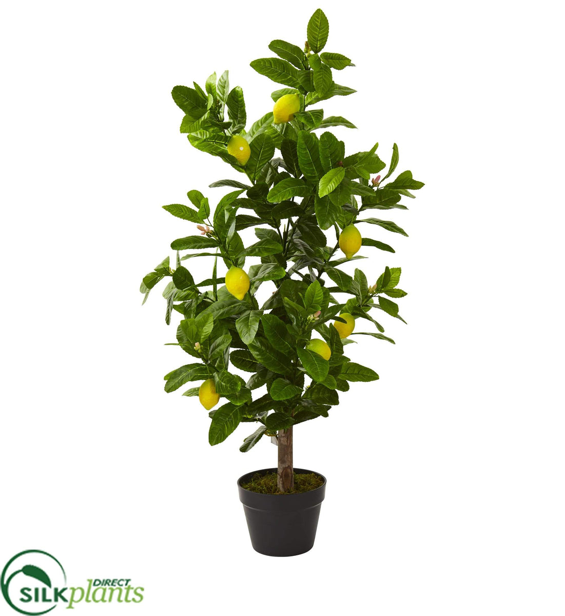 Silk Plants Direct Lemon Artificial Tree Pack of 1