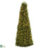 Silk Plants Direct Boxwood Cone - Pack of 1