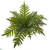 Silk Plants Direct Hares Foot Fern Bush Artificial Plant - Pack of 1