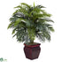 Silk Plants Direct Areca - Green - Pack of 1