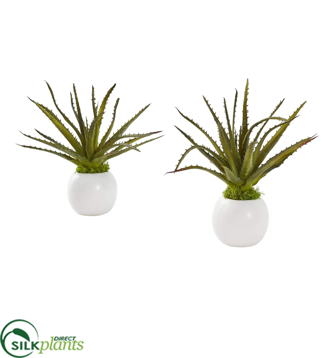 Silk Plants Direct Mini Aloe Succulent Artificial Plant Pack of 1