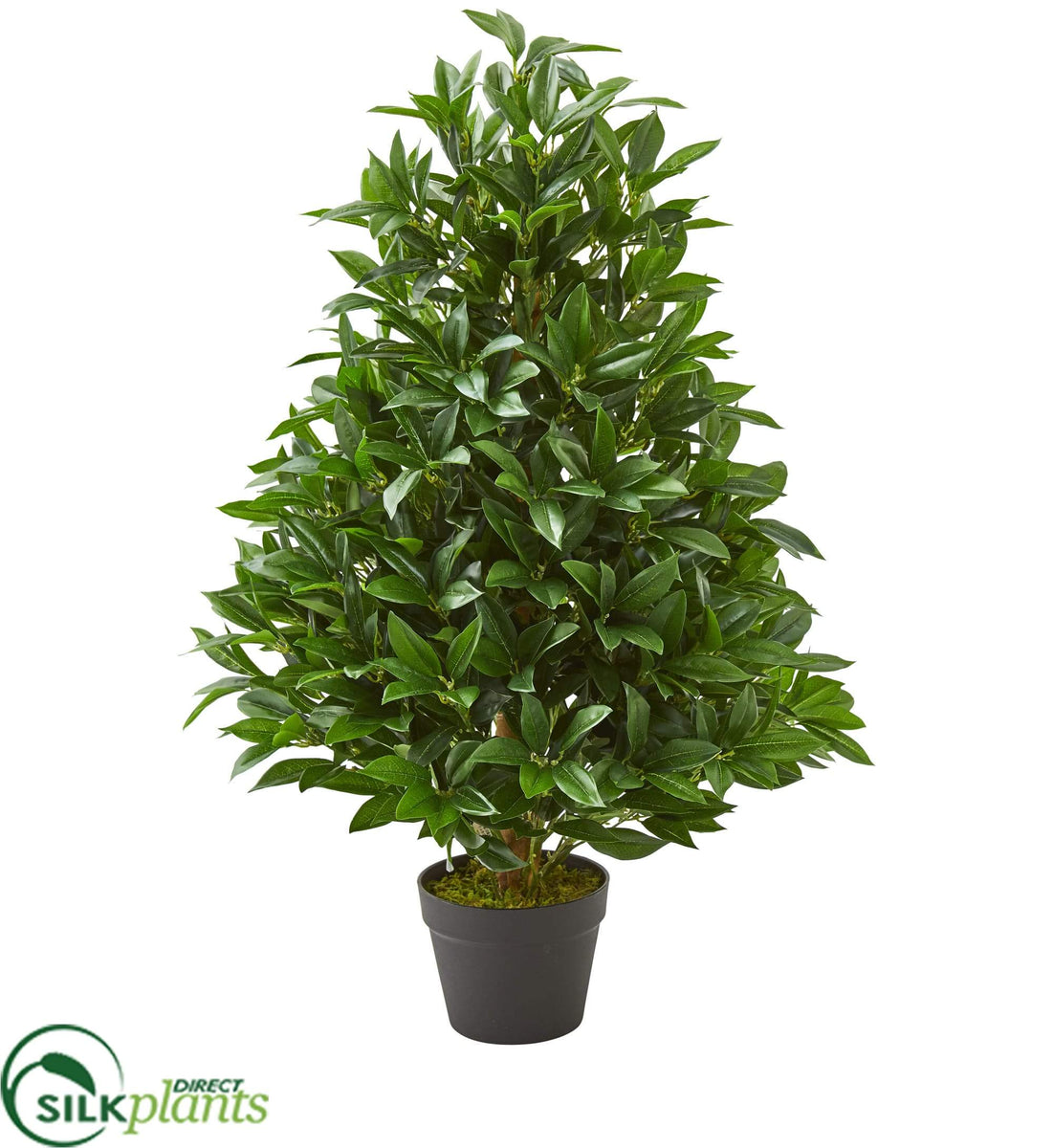 Silk Plants Direct Bay Leaf Artificial Topiary Pack of 1