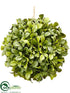 Silk Plants Direct Boxwood Orb - Green - Pack of 6