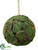 Moss, Soil Hanging Orb - Green - Pack of 2