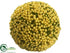 Silk Plants Direct Berry Orb - Yellow Green - Pack of 6