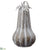 Metal Gourd - Whitewashed - Pack of 1