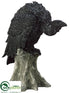 Silk Plants Direct Vulture on Wood Trunk - Gray - Pack of 2
