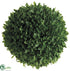Silk Plants Direct Boxwood Ball - Green - Pack of 12