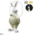 Battery Operated Bunny With Light - Pink Green - Pack of 4