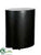 Wood Oval Pillar - Black - Pack of 1