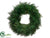 Preserved Cypress Wreath - Green - Pack of 2