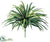 Silk Plants Direct Yucca Bush - Green - Pack of 12