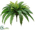 Silk Plants Direct Boston Fern Bush - Green - Pack of 6