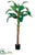 Silk Plants Direct Banana Tree - Green - Pack of 2