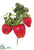 Silk Plants Direct Strawberry Pick - Red - Pack of 24