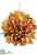 Pine Cone, Wood Chip Leaf, Apple Orb - Fall - Pack of 6