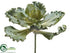 Silk Plants Direct Curly Echeveria - Green - Pack of 4