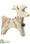 Moose Table Top With Bell - Natural Beige - Pack of 6