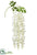 Wisteria Hanging Spray - White - Pack of 12