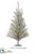 Tinsel Tree - Silver - Pack of 12