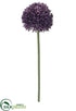 Silk Plants Direct Allium Spray - Violet - Pack of 24