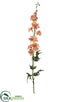 Silk Plants Direct Delphinium Spray - Cream Pink - Pack of 6