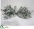Silk Plants Direct Balsam Pine Swag - Snow - Pack of 1