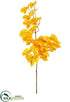 Silk Plants Direct Maple Leaf Spray - Yellow Gold - Pack of 12