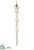 Pearl Icicle Ornament - Gold Pearl - Pack of 6