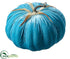 Silk Plants Direct Pumpkin - Turquoise - Pack of 4