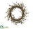 Pine Cone Wreath - Brown - Pack of 2