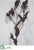 Silk Plants Direct Magnolia Leaf Branch - Brown - Pack of 6