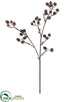 Silk Plants Direct Pine Cone Spray - Brown - Pack of 24