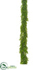 Silk Plants Direct Soft Pine Garland - Green - Pack of 2