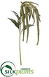 Silk Plants Direct Amaranthus Spray - Green - Pack of 6