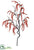 Amaranthus Hanging Spray - Orange - Pack of 12