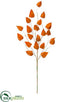 Silk Plants Direct Chinese Lantern Spray - Orange - Pack of 12