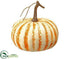 Silk Plants Direct Pumpkin - Cream Orange - Pack of 12