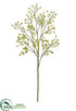 Silk Plants Direct Gypsophila Spray - Green Light - Pack of 6