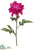 Silk Plants Direct Dahlia Spray - Rubrum Two Tone - Pack of 12