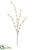 Silk Plants Direct Pussy Willow Spary - Orange Two Tone - Pack of 24