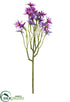 Silk Plants Direct Meadow Daisy Spray - Purple Two Tone - Pack of 12