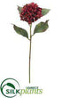 Silk Plants Direct Hydrangea Spray - Burgundy - Pack of 6
